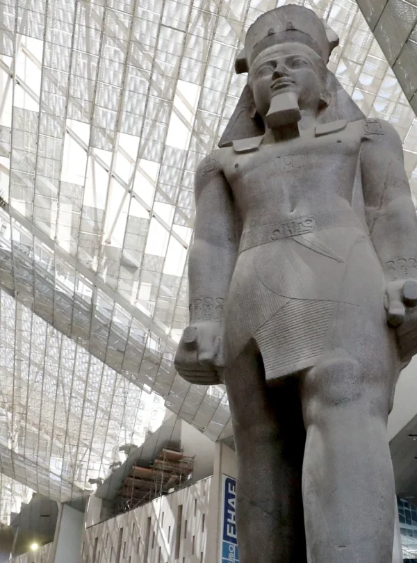 Grand Egyptian Museum during a Cairo and Alexandria tour