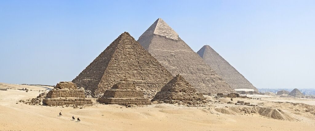 Giza Pyramids during a 5-Day Cairo and Alexandria Tour
