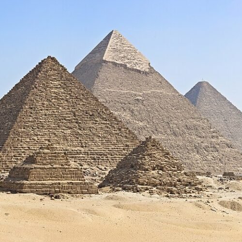 Giza Pyramids during a 5-Day Cairo and Alexandria Tour