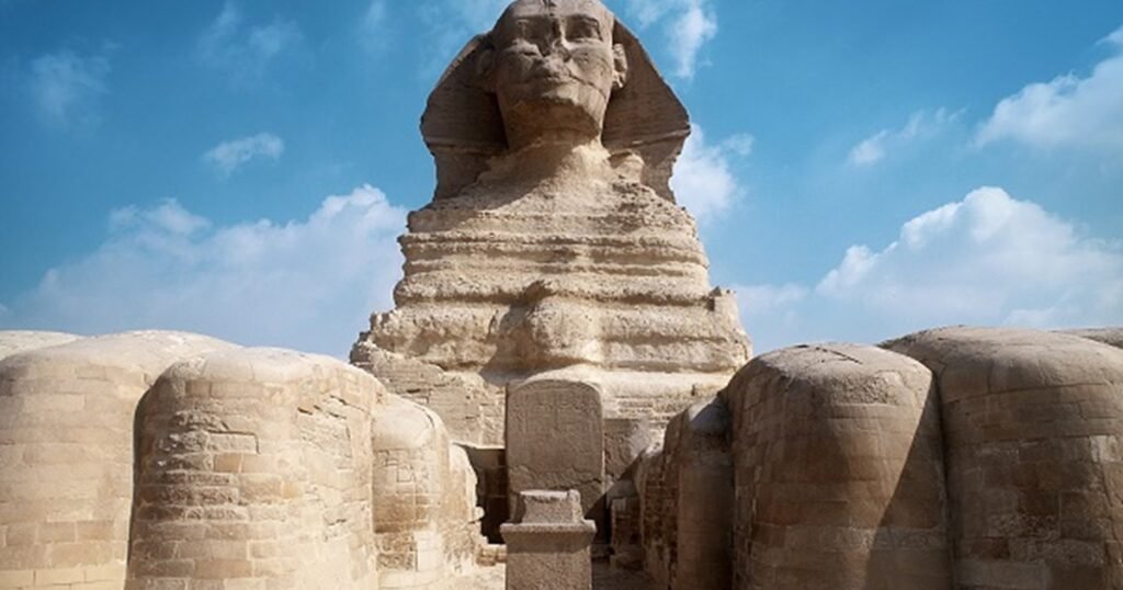Great Sphinx on a private Cairo and Alexandria tour