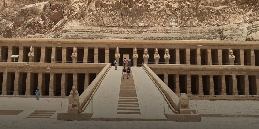 Hatshepsut Temple on a Cairo Luxor Alexandria Tour