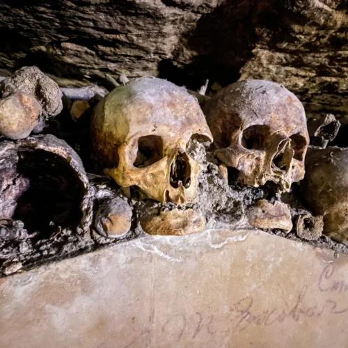 Catacombs of Kom El Shoqafa during an Alexandria tour