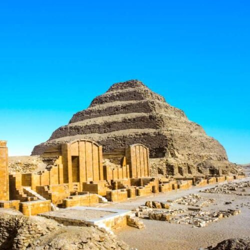 Step Pyramid of Saqqara on a private Cairo tour