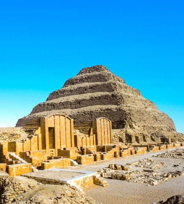 Step Pyramid of Saqqara on a private Cairo tour