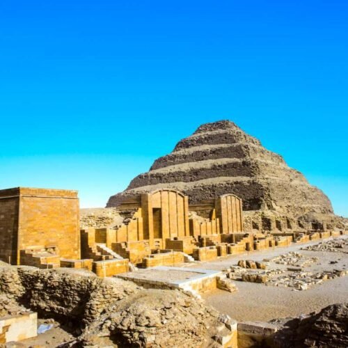 Saqqara Step Pyramid on a private Egypt tour