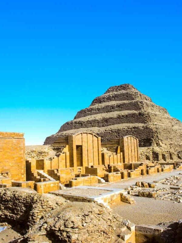 Saqqara Step Pyramid on a private Egypt tour