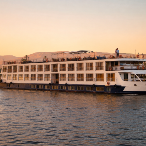 Five-star Nile cruise during an Egypt honeymoon package
