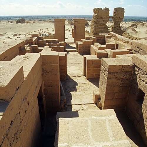 Karanis during a Cairo to Fayoum and Valley of the Whales Tour