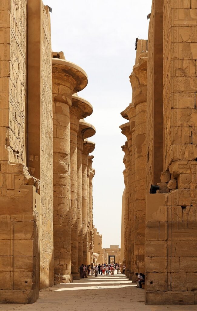 Karnak Temple during a Cairo and Nile cruise package