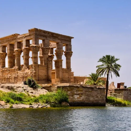 Philae Temple during a Cairo Aswan Abu Simbel Luxor Tour