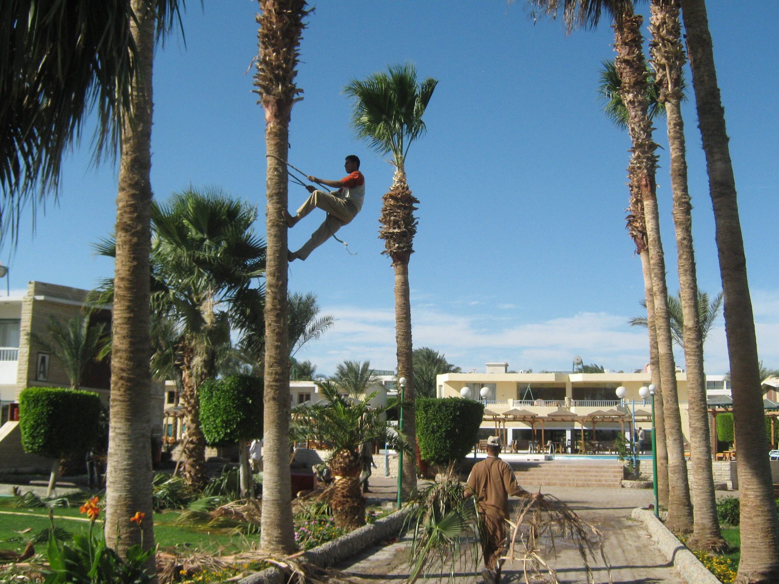 Hurghada Red Sea coast in Egypt