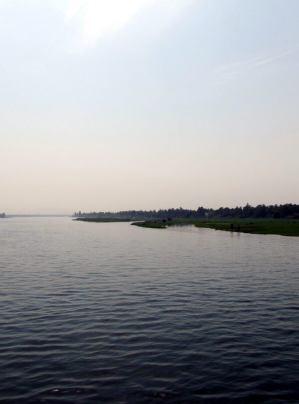 Nile River cruise route between Luxor and Aswan