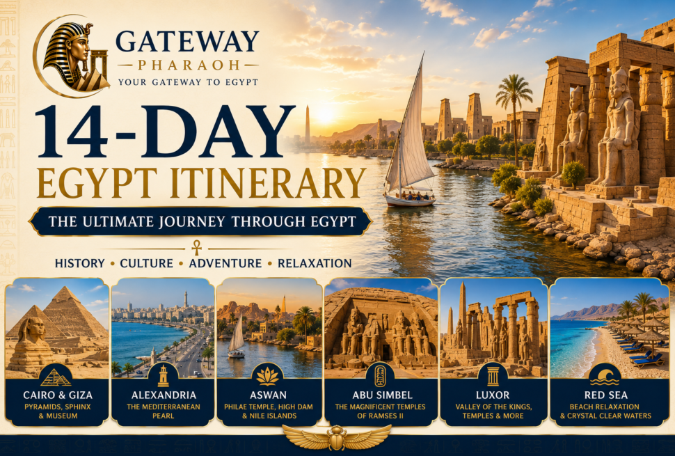 14 day Egypt itinerary