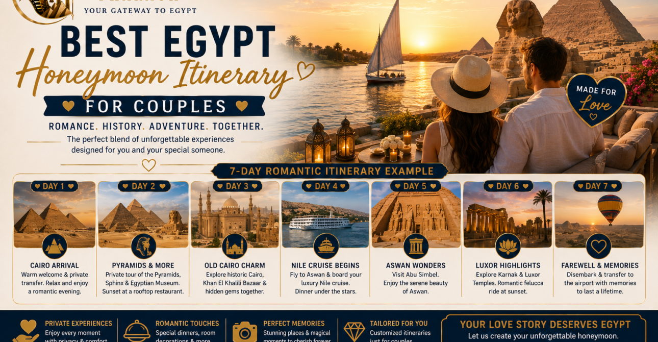 Best Egypt Honeymoon Itinerary for Couples