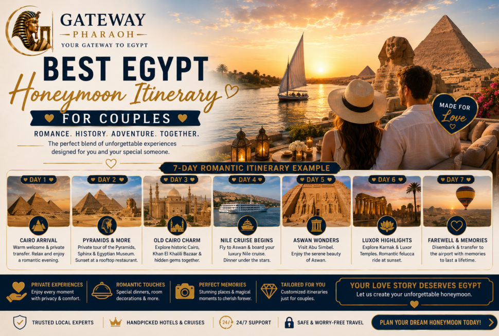 Egypt honeymoon itinerary