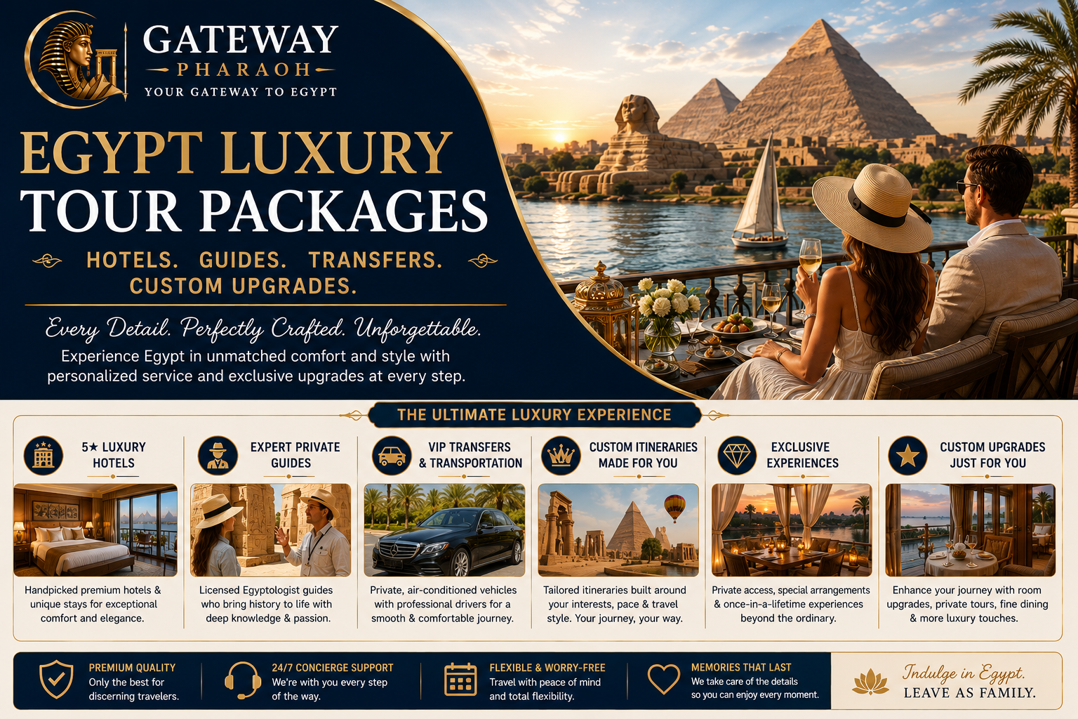 Egypt luxury tour packages