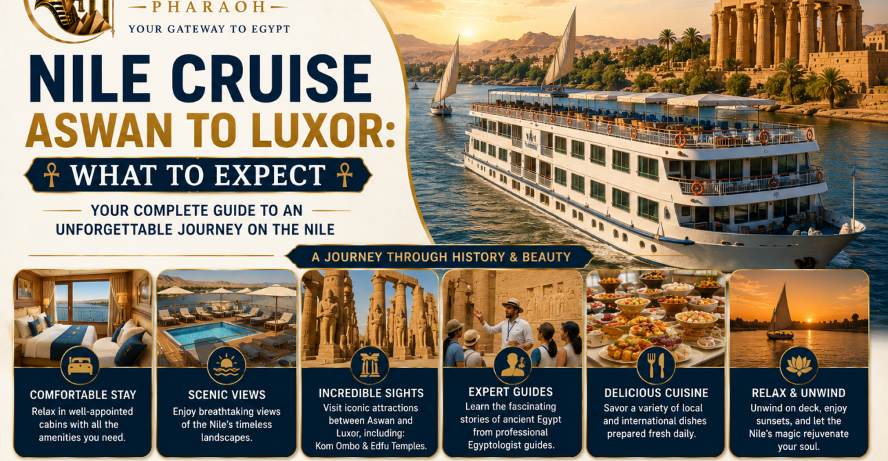 Nile Cruise from Aswan to Luxor: What to Expect