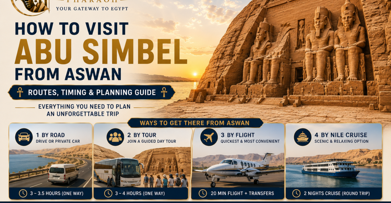 How to Visit Abu Simbel from Aswan: Routes, Timing and Planning