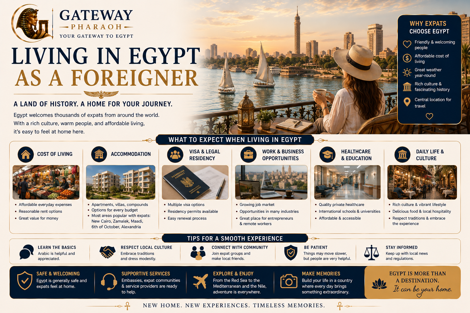 living in Egypt as a foreigner